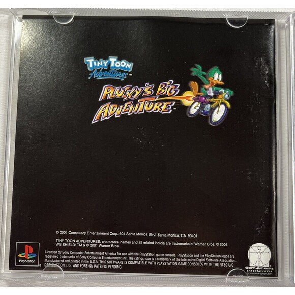 Tiny Toon Adventures Plucky's Big Adventure Sony Playstation 1 Complete Tested - Picture 4 of 9